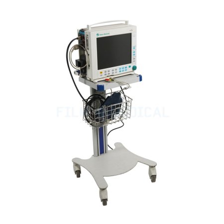 Heart Monitor With Stand  With Finger Probe, Bp Cuff + Simulator, Electrodes, x2 Ecg Leads, Instructions